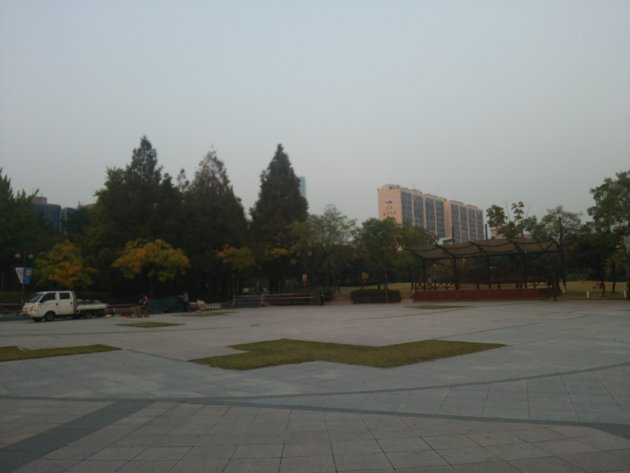 永登浦公園の風景